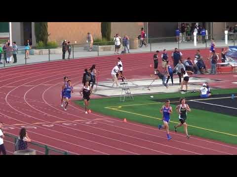 VarB 3200m at Sunset League Finals 5-4-18 - Los Alamitos Boys