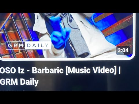 OSO lz - Barbaric [Music Video] | GRM Daily Reaction
