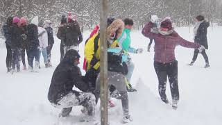Maynooth In The Snow