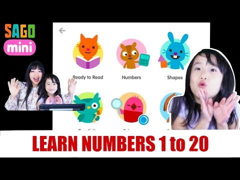 Sago Mini School Numbers! Learn numbers 1 to 20 full walkthrough of every number game