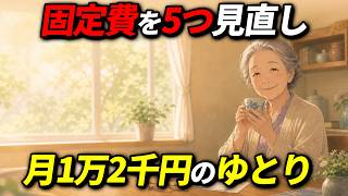 「【固定費の見直し】5つの方法で年14万円のゆとり｜我慢しない、シニアのやさしい節約術」