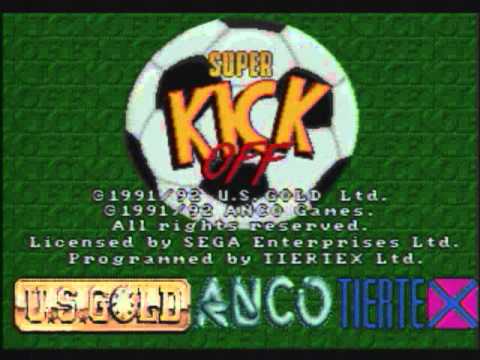 Super Kick Off Megadrive