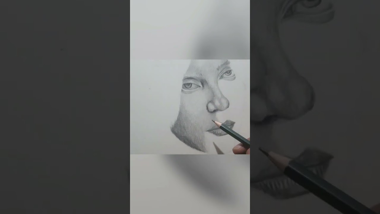 #drawing #drawingbillieeilish #art #sketch #sketch #sketching #sketching #pencildrawing #portrait