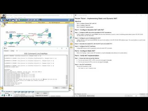 9.2.3.6 Packet Tracer - Implementing Static and Dynamic NAT