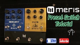 Video thumbnail for Meris Preset Switch/Factory Reset Tutorial by MatthewChapmanMusic