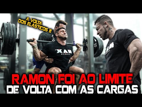 RAMON WENT TO THE LIMIT ON LEG DAY - BACK WITH THE LOADS!!!