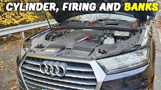Audi Q7 3.0T V6 (2018) Deep Dive: Firing Order, Cylinder Order, Banks & Cat Converter Layout!