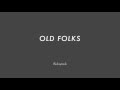 OLD FOLKS chord progression - Jazz Standard Backing Track Play Along