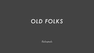 OLD FOLKS chord progression - Jazz Standard Backing Track Play Along