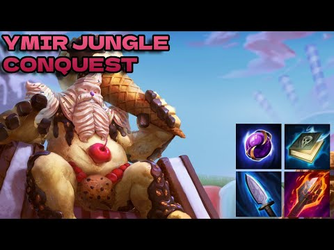 FULL DAMAGE YMIR JUNGLE - Ymir Jungle Gameplay (Smite Conquest)