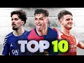 Top 10 Midfielders In Football 2025