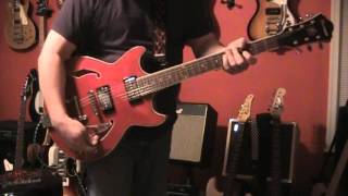 Video thumbnail for Ibanez Artcore AM73T overdriven by ckbcustomshop
