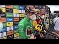 Wout van Aert heeft groene trui binnen: "Ik moet alleen op de fiets blijven" - WIELERFLITS