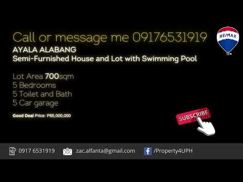 Ayala Alabang Best Deal House and Lot