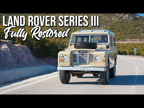 Land Rover Series 3 Hardtop Full Restoration Project by Falcon Design Germany