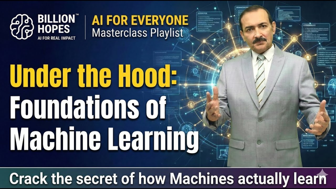 Machine Learning secrets revealed | AI Masterclass (3/7) | Mentor Sandy | Billion Hopes AI
