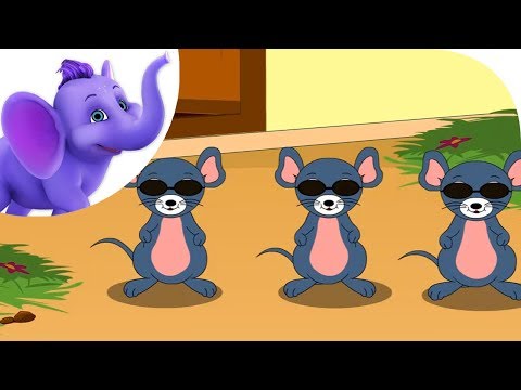 Three Blind Mice - Nursery Rhyme with Lyrics