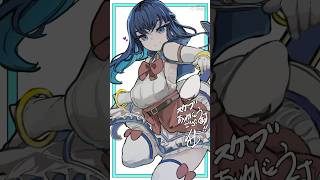 【イラストメイキング】Vtuber連歌屋ひめ香さんを描いてみた#Vtuber#skeb#イラスト #メイキング動画#イラストメイキング#illustration#ショート#shorts