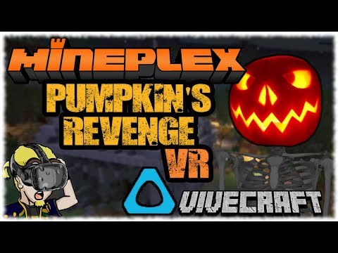 F.A.W... Pumpkin's Revenge! - ( Mineplex VR ) - Minecraft VR Minigames