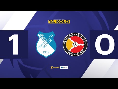 MBPLS 2025/26 - 14.Kolo: TEKSTILAC – UŠĆE NOVI BEOGRAD 1:0 (1:0)