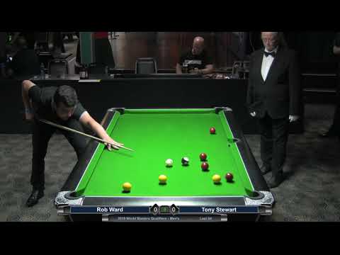 2019 Mens World Masters Qualifiers - Rob Ward v Tony Stewart