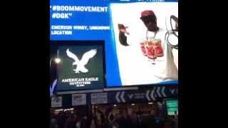 Emerson Windy on a Time Square, NY Billboard