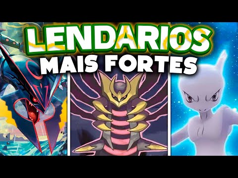 Qual Pokémon Lendário MAIS FORTE?