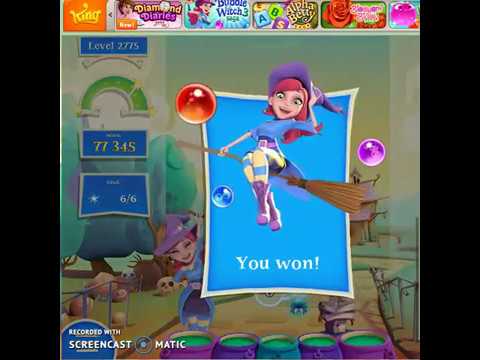 Bubble Witch 2 -- Level 2775 -- NO BOOSTERS