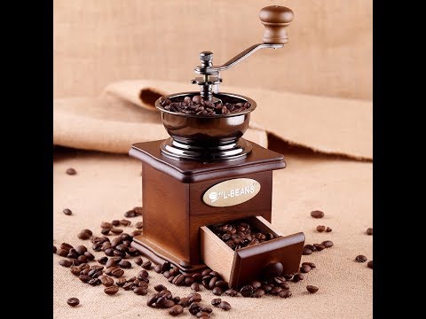 Preserve That Original Aroma with Wooden Vintage Coffee Grinder