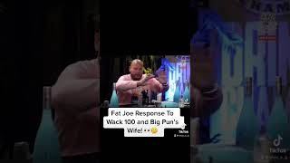 Fat Joe’s Response to Wack 100 For Saying Joe Robbed Big Pun’s Wife!🫣😱😳 #wack100 #fatjoe #liza