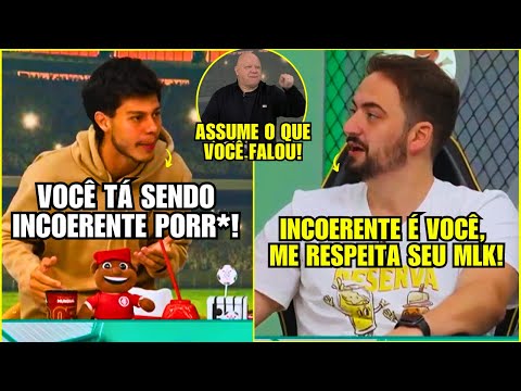 Tensions rise between Capellanes and Sgarbi during live debate on Jogo Aberto.