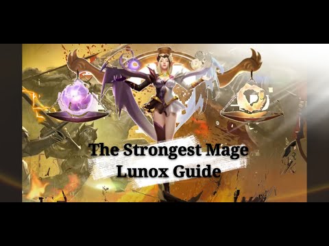 LUNOX COMPLETE HERO GUIDE! | SKILLS, COMBOS , BUILDS, TIPS & TRICKS | MOBILE LEGENDS HERO GUIDE