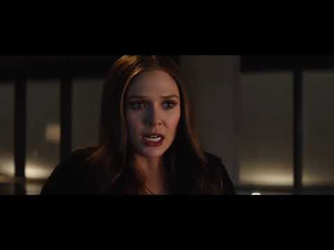 Wanda and Hawkeye vs Vision - Captain America- Civil War (2016) Movie CLIP HD