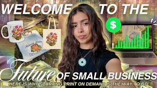 Why The Smartest Way To Start Your Small Business In 2026 Is By Using Print On Demand 💸💻