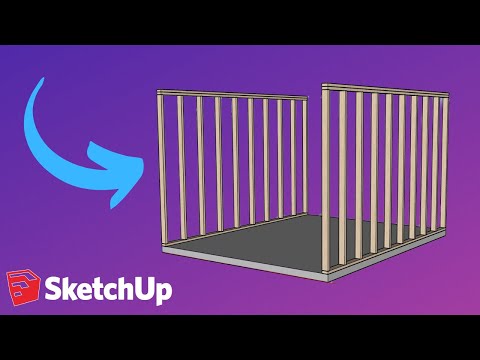 Framing Walls in SketchUp