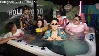 OFFLINE TV HOT TUB STREAM | Pokimane VODs 5/14/21
