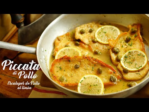 Escalopes de Pollo al Limón (Piccata italiana)