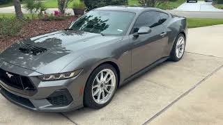 1,800-Mile Supercharged 2024 Ford Mustang GT Coupe 6-Speed Walk Around