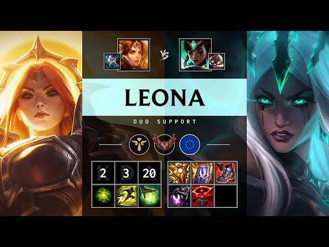 Leona Support vs Karma - EUW Grandmaster Patch 25.19
