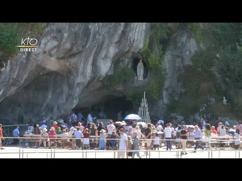 Chapelet du 30 août 2022 à Lourdes