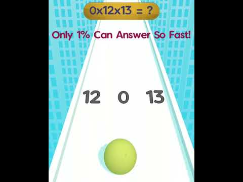 Math Run Ball 3D-sky 2048 race video thumbnail