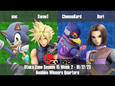 OZone15W2 - DWQ - snc & SweeT vs CheeseKerd & Bori