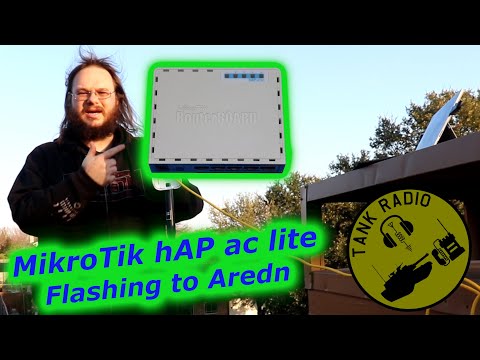 Installing Aredn on MikroTik hAP ac lite