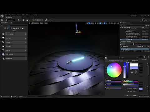 Unreal: Rendering a Studio Turntable 04/06