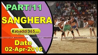 (1) Sanghera (Barnala) Kabaddi Tournament 2 April 2016