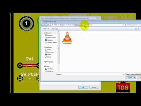 KiCad Tutorial #7 Add  Footprint search path
