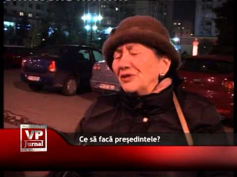 Ce să facă președintele?