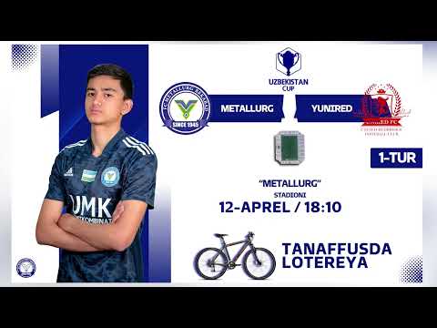 #matchday O'zbekiston kubogi 1-tur Metallurg vs Yunired