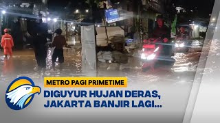 Download lagu Hujan Deras Picu Banjir di Jakarta Barat dan Selatan - [Metro Pagi Primetime ] mp3