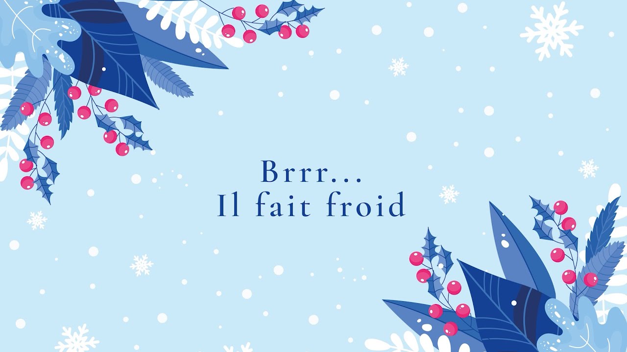 Chanson : Brrr… Il fait froid - Ma Maternelle
